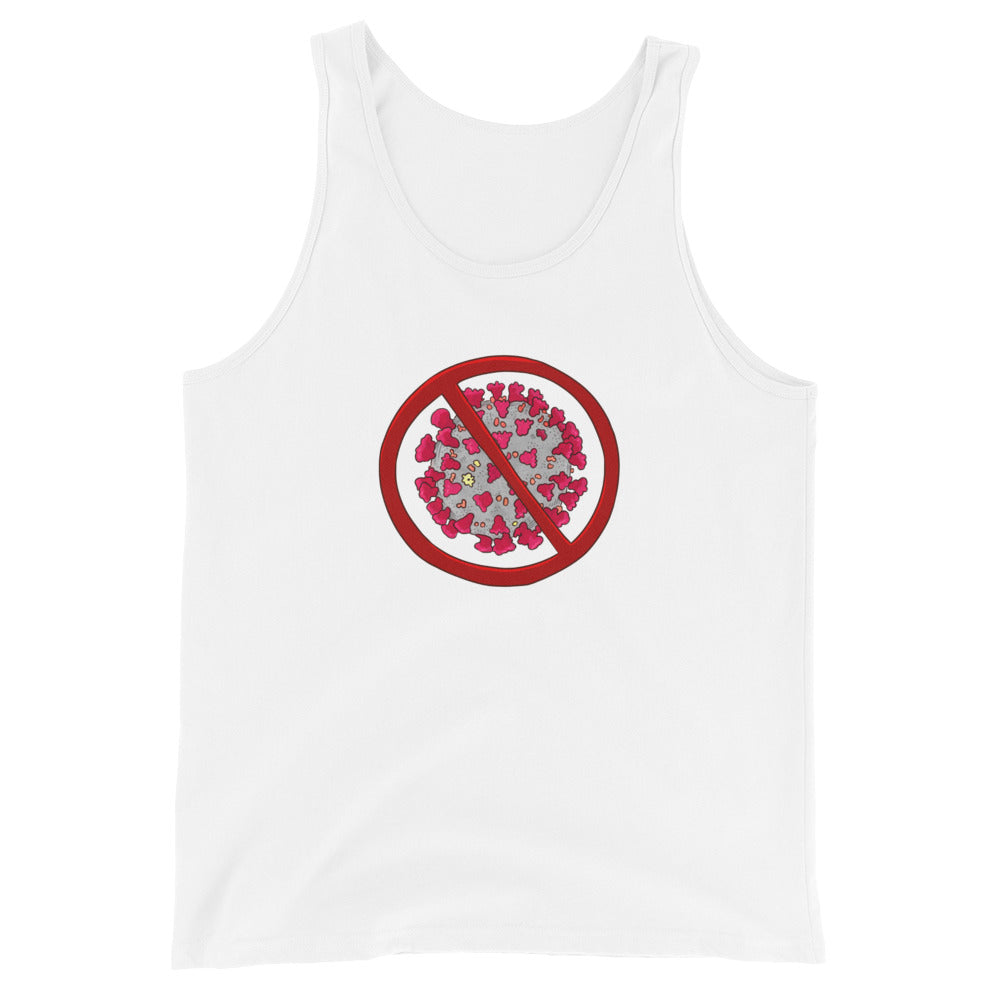 Unisex Tank Top - No Covid19 Sign