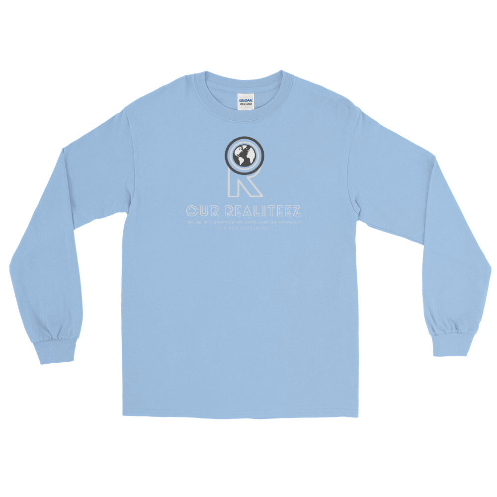 Men’s Long Sleeve Shirt - Illuminated Logo on Deck