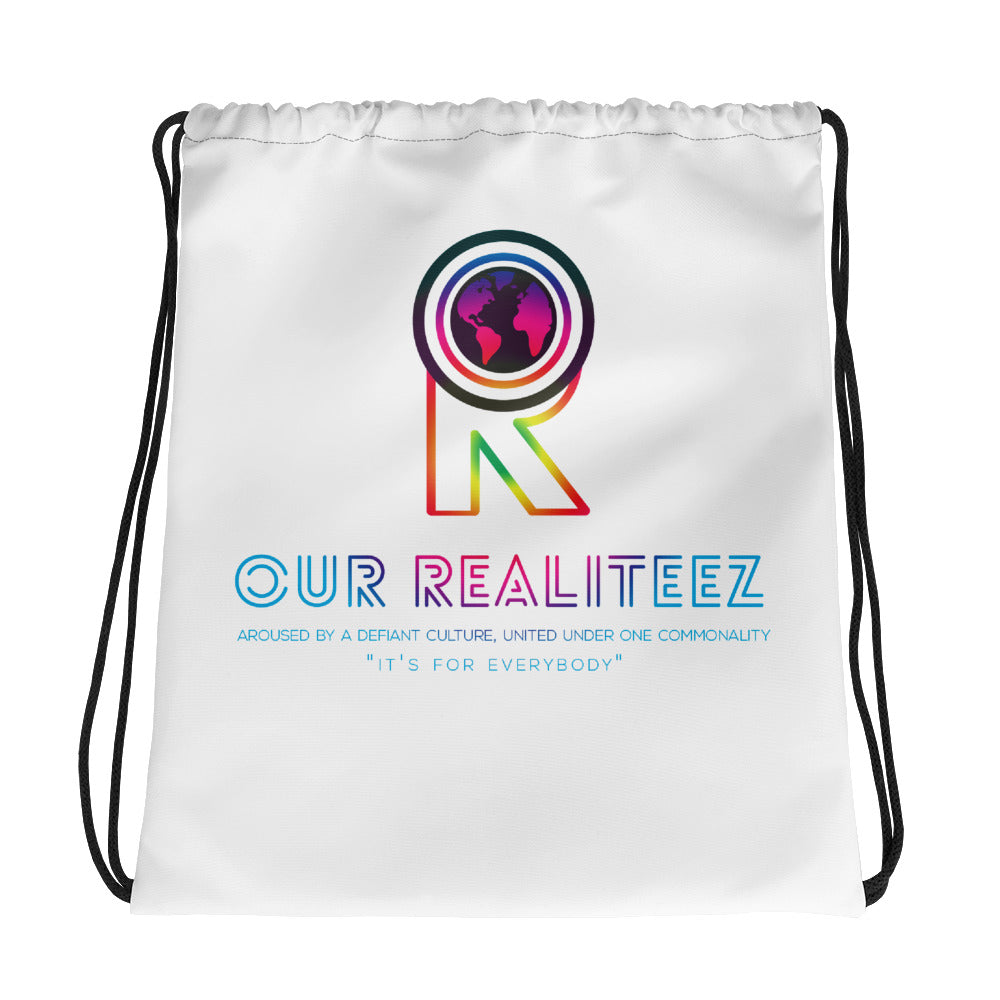 Multi-Color Our RealiTeez Drawstring Bag