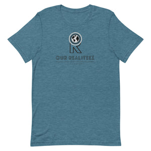 Unisex Short-Sleeve T-Shirt - Dark Logo on Deck