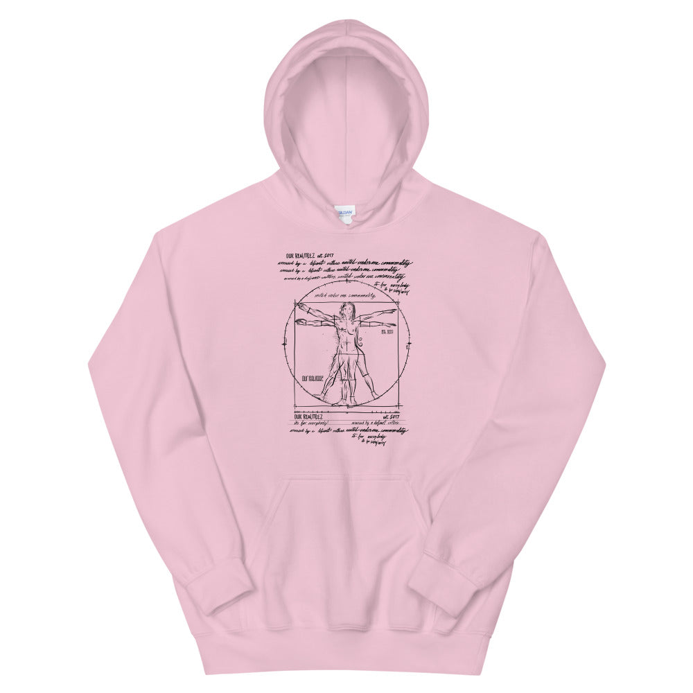 Hooded Sweatshirt- Balance Dark