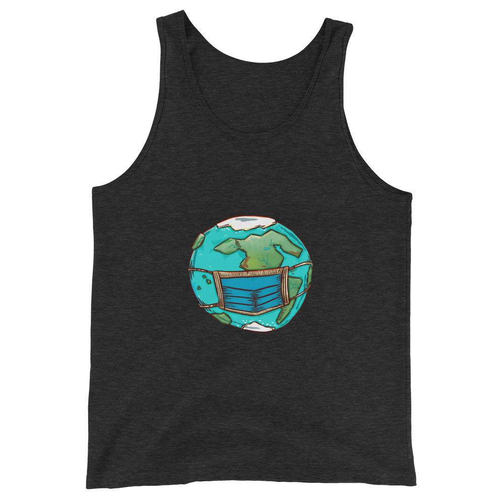 Unisex Tank Top - Masked Earth