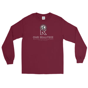 Men’s Long Sleeve Shirt - Illuminated Logo on Deck