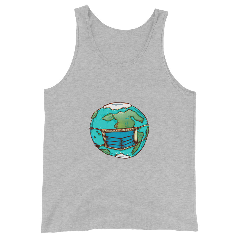 Unisex Tank Top - Masked Earth