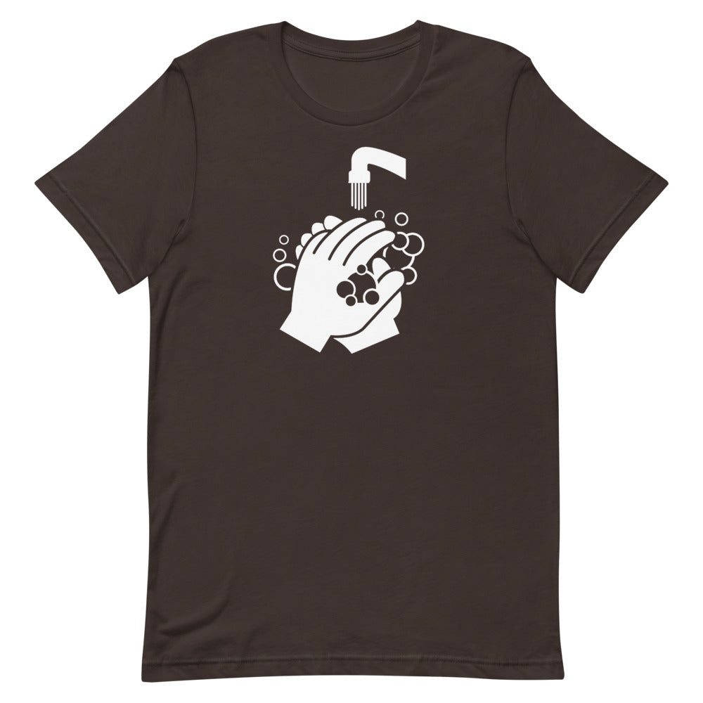 Unisex Short-Sleeve T-Shirt - Clean Hands Light