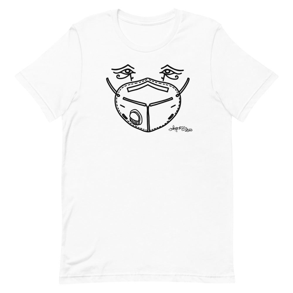 Unisex Short-Sleeve T-Shirt - Mask Eyes Dark